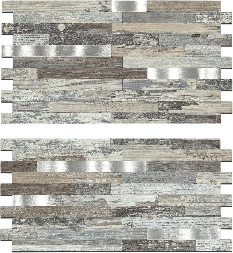 Midcard 20 Sheets Peel and Stick Backsplash PVC Wall Tile,for Kitchen Backsplash - Image 1